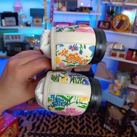 New with Box Gucci Ken Scott Jordaan Floral Print Loafer EU 37 - Picture 5 of 8